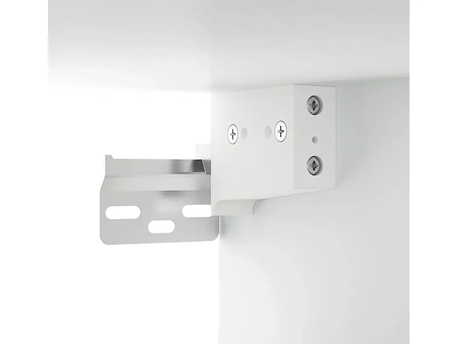 Armário de parede suspenso 69,5x32,5x90 cm branco