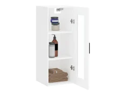 Armário de parede 34,5x34x90 cm branco