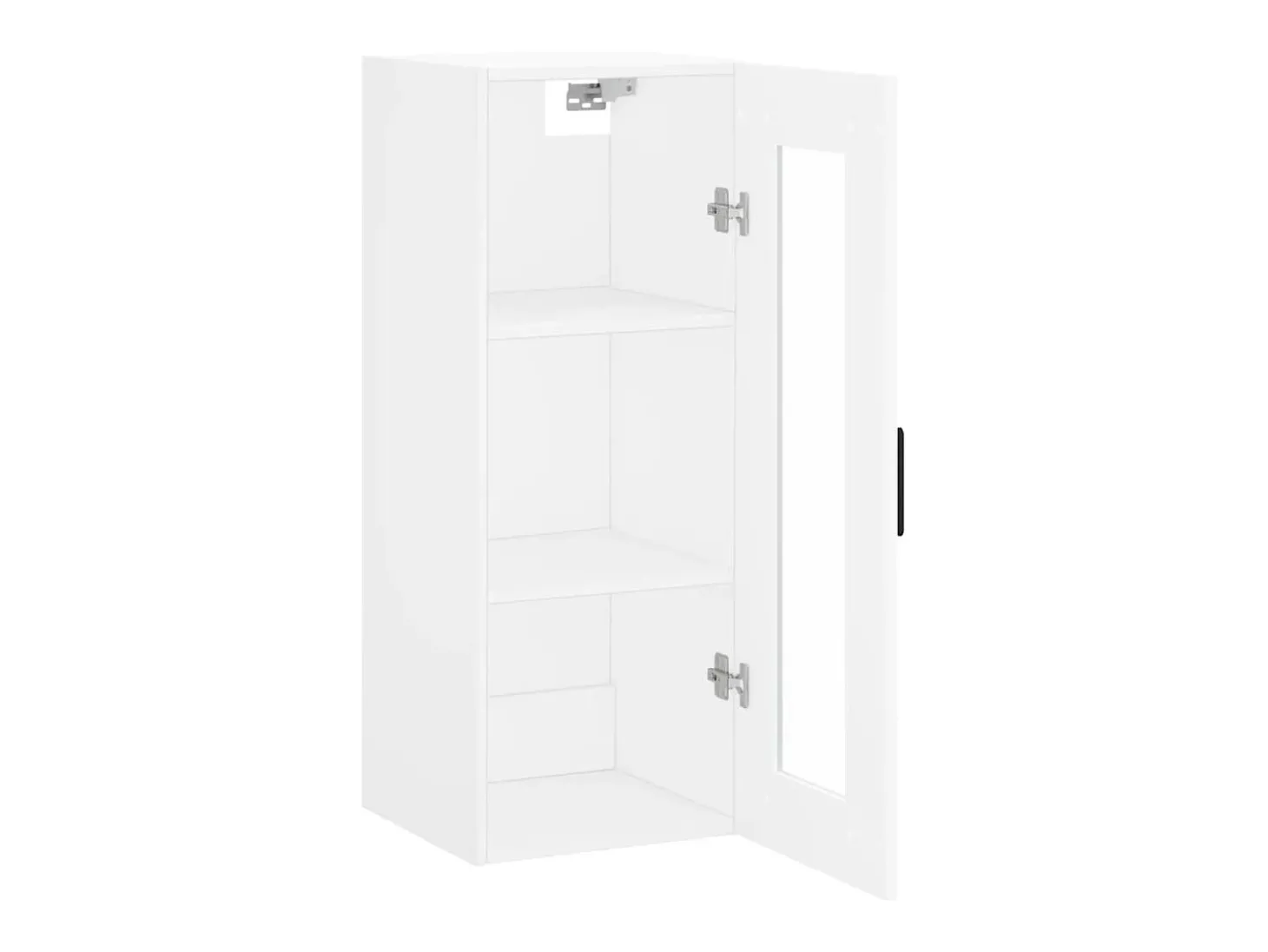 Armário de parede 34,5x34x90 cm branco