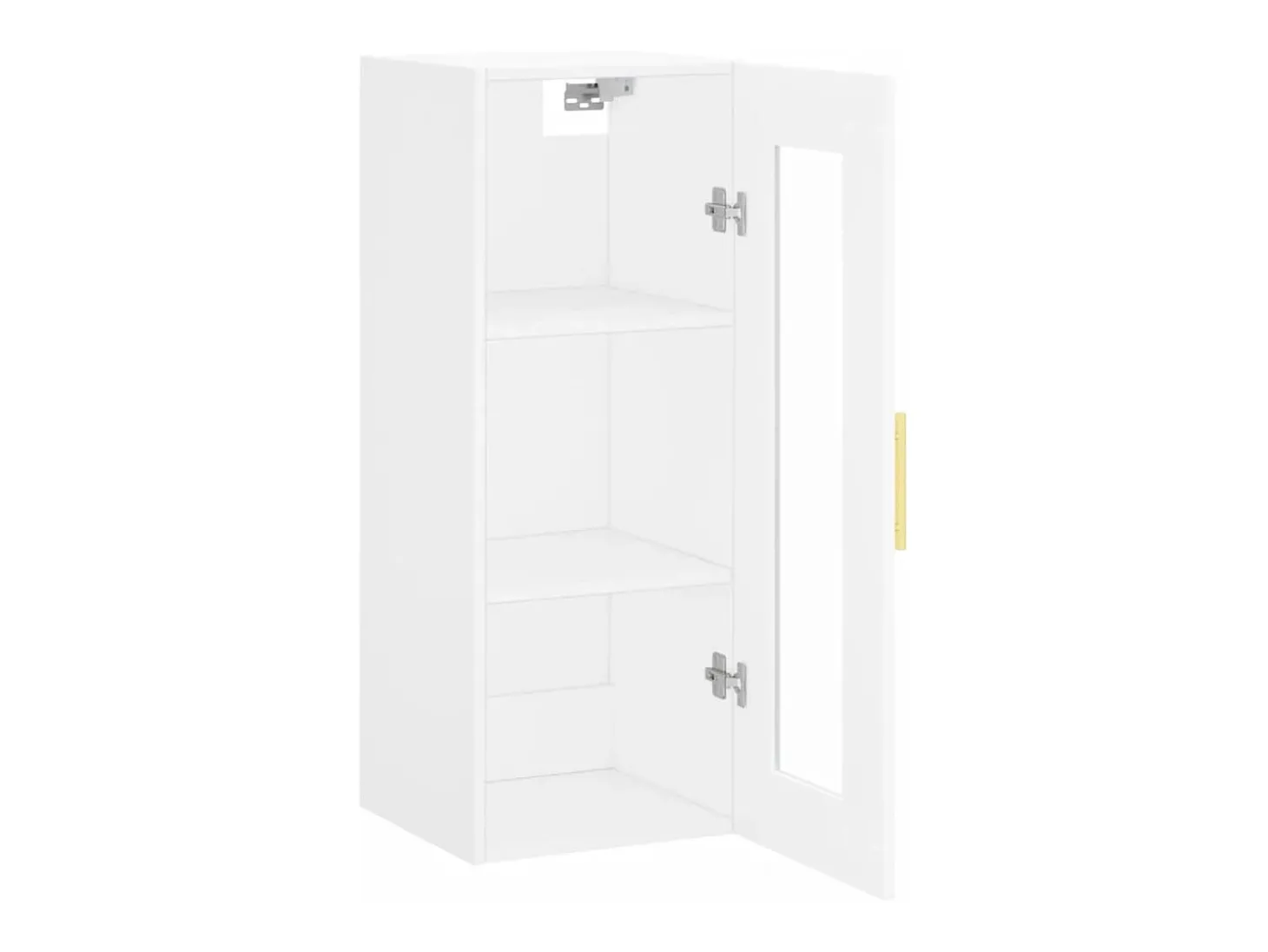 Armário de parede 34,5x34x90 cm branco
