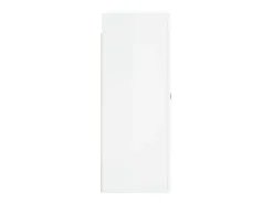 Armário de parede 69,5x34x90 cm branco brilhante