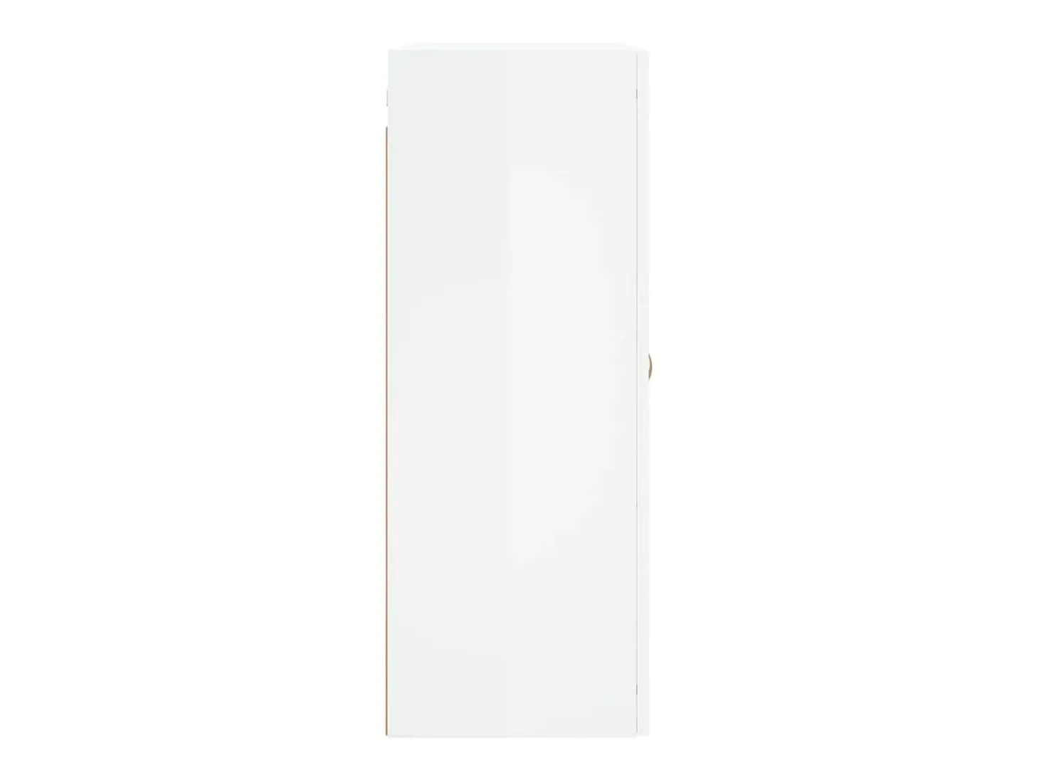 Armário de parede 69,5x34x90 cm branco brilhante