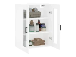 Armário de parede 69,5x34x90 cm branco