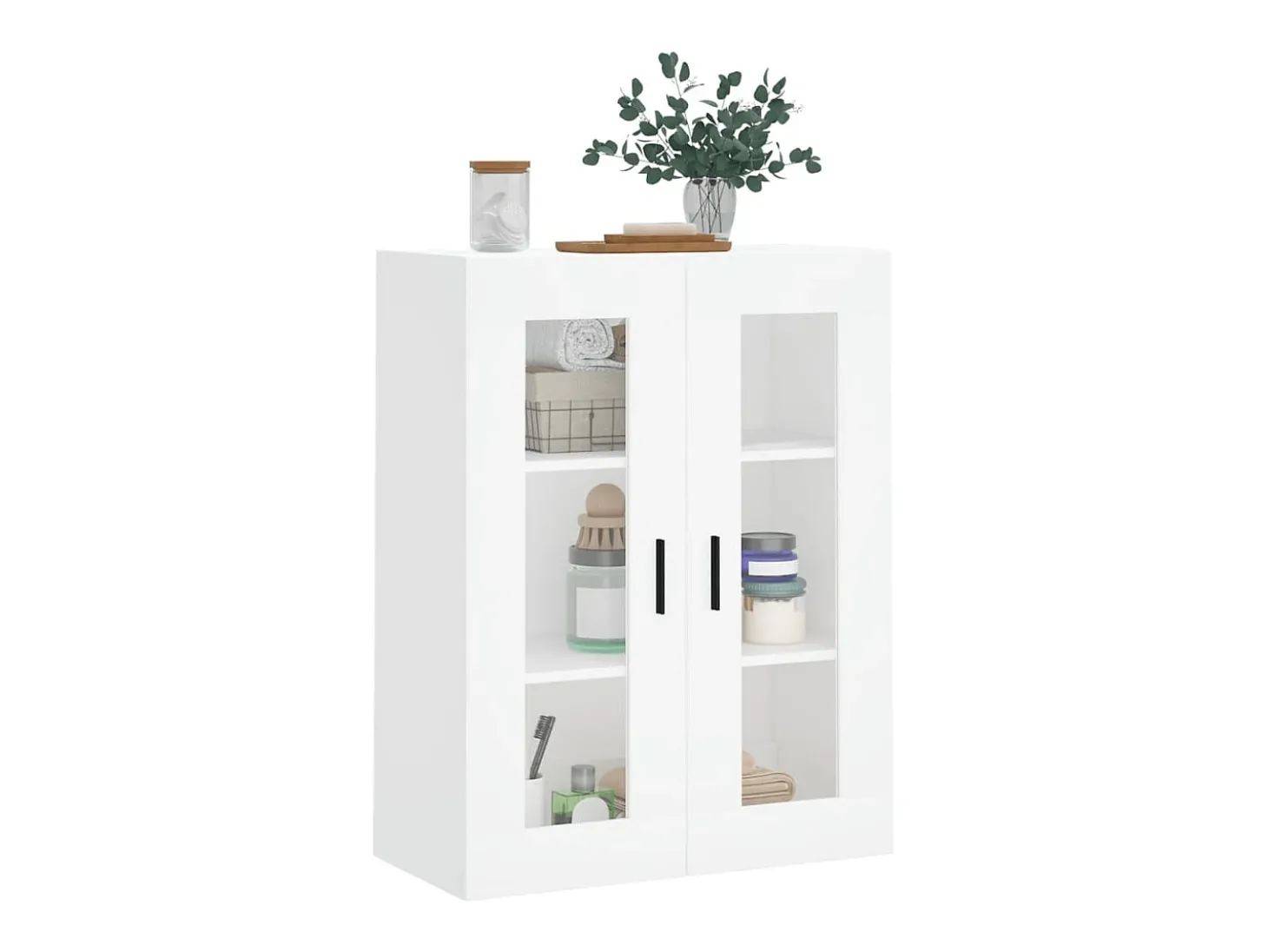 Armário de parede 69,5x34x90 cm branco