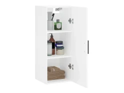 Armário de parede 34,5x34x90 cm branco