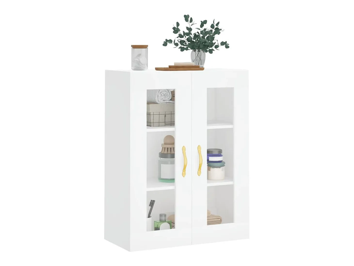 Armário de parede 69,5x34x90 cm branco