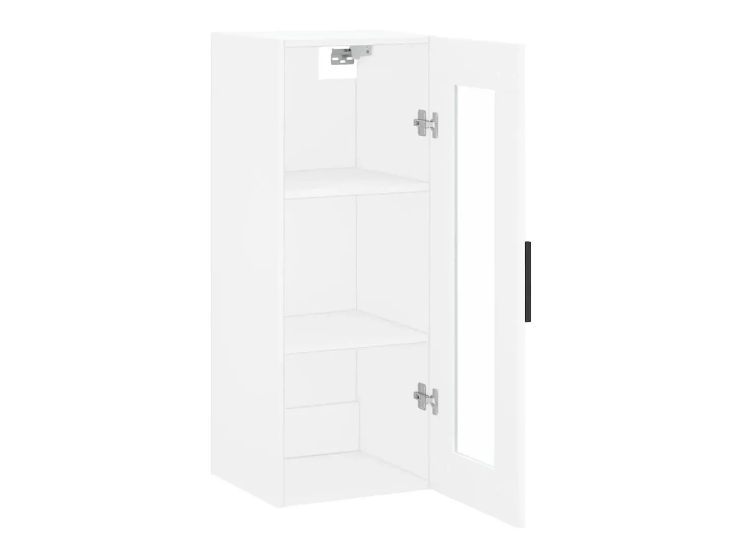 Armário de parede 34,5x34x90 cm branco