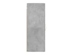 Armário de parede 34,5x34x90 cm cinzento cimento