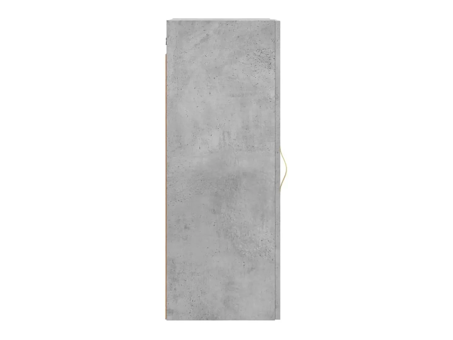 Armário de parede 34,5x34x90 cm cinzento cimento