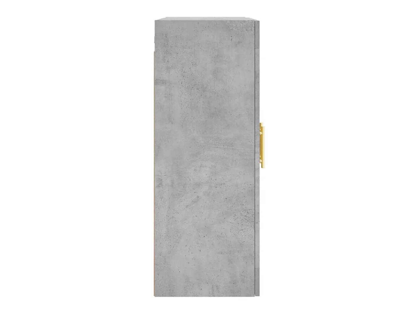 Armário de parede 69,5x34x90 cm cinzento cimento
