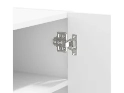 Armário de parede 75x35x60 cm derivados de madeira branco