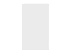 Armário de parede 75x35x60 cm derivados de madeira branco
