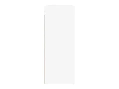 Armário de parede 69,5x34x90 cm derivados de madeira branco
