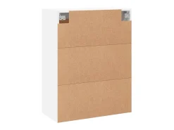 Armário de parede 69,5x34x90 cm derivados de madeira branco