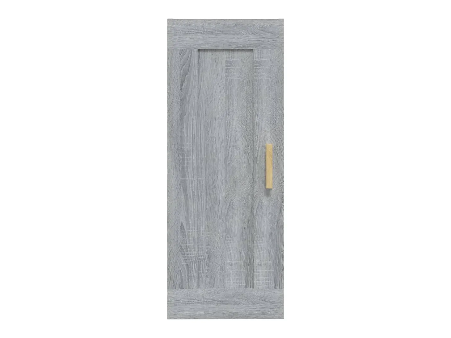 Armário de parede 35x34x90 cm derivados madeira cinzento sonoma