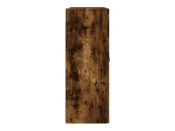 Armário de parede 69,5x34x90 cm deriv. madeira carvalho fumado