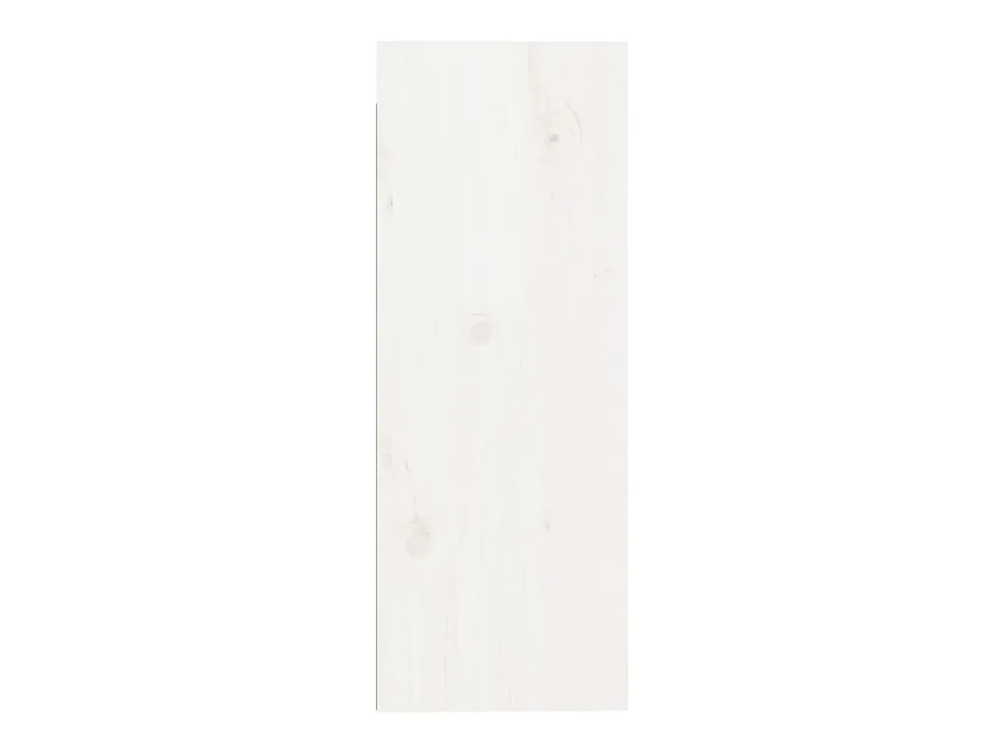 Armário de parede 30x30x80 cm madeira de pinho maciça branco