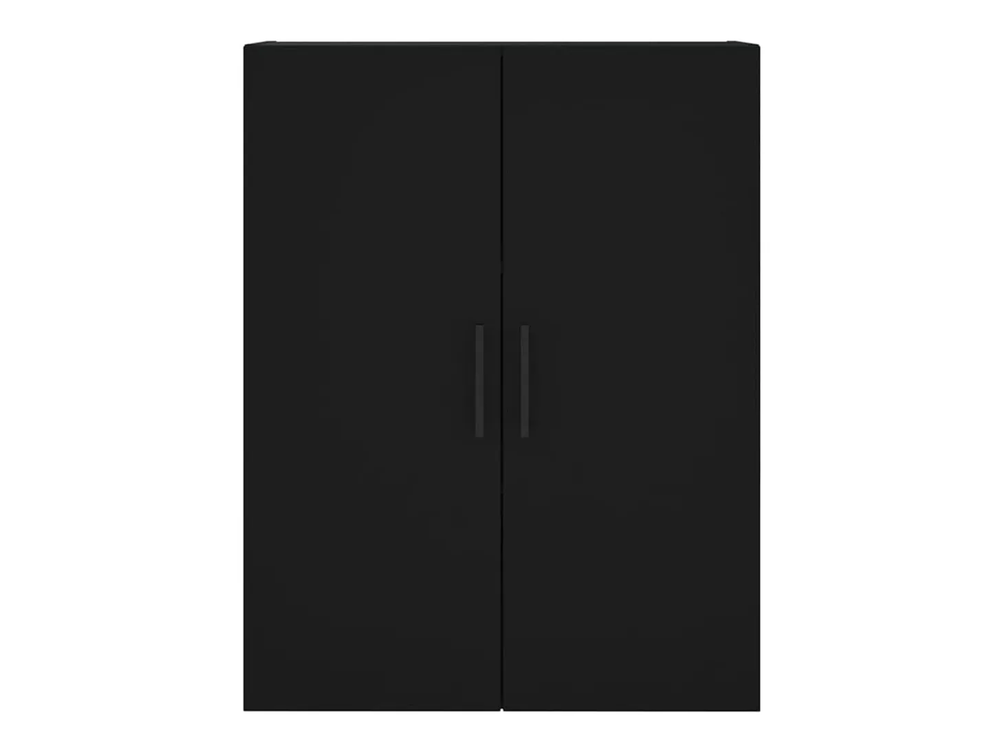 Armário de parede 69,5x34x90 cm preto