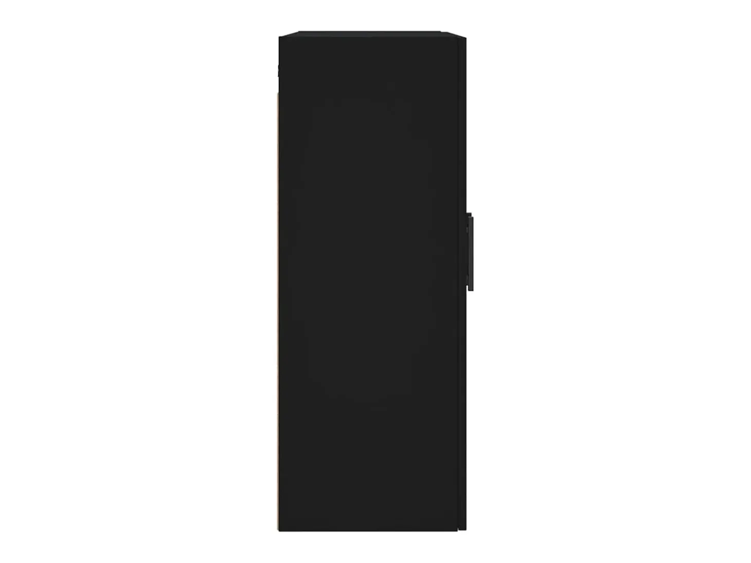 Armário de parede 69,5x34x90 cm preto