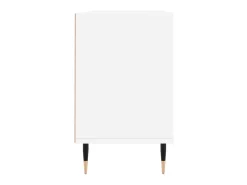 Armário de TV 103,5x30x50 cm derivados de madeira branco PT247786