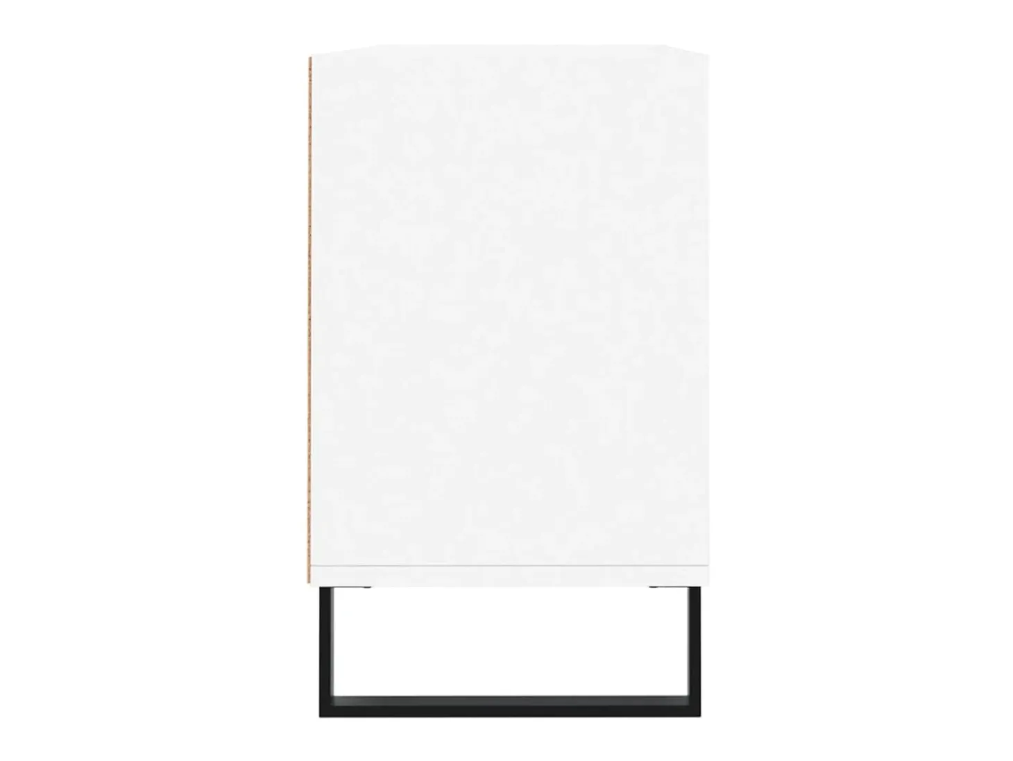 Armário de TV 103,5x30x50 cm derivados de madeira branco PT661395