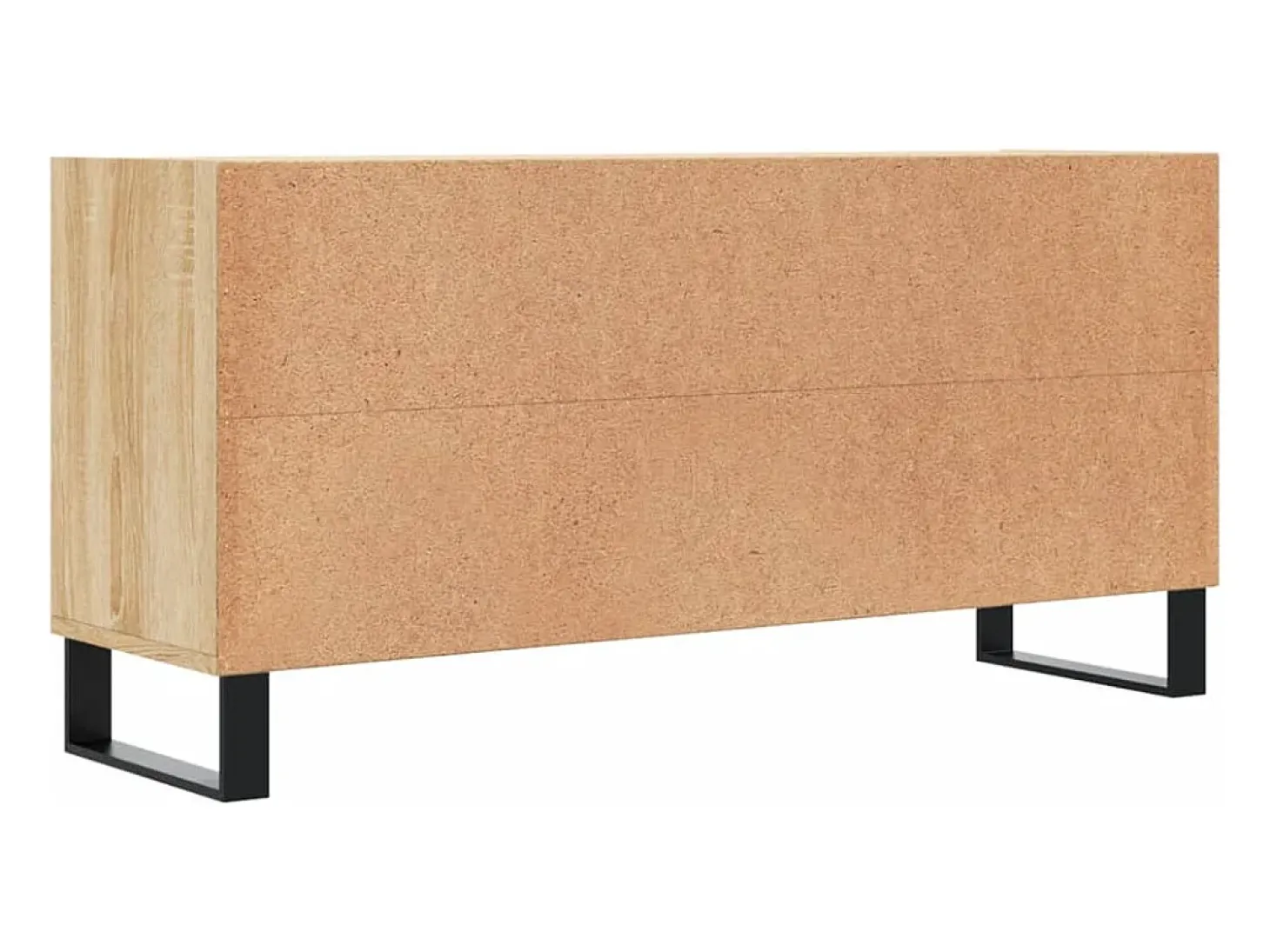 Armário de TV 103,5x30x50 cm derivados madeira carvalho sonoma