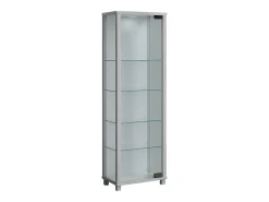 Armário em pé Edana Prata A. 115 x L. 33 x P. 18 cm