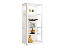 Armário em pé Glasol Branco A. 115 x L. 52 x P. 35 cm