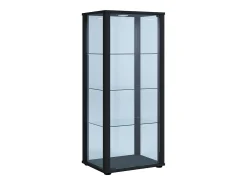 Armário em pé Kavisa Preto A. 115 x L. 50 x P. 38 cm