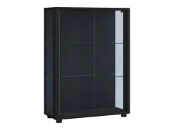 Armário em pé Sintalo Preto A. 80 x L. 60 x P. 25 cm