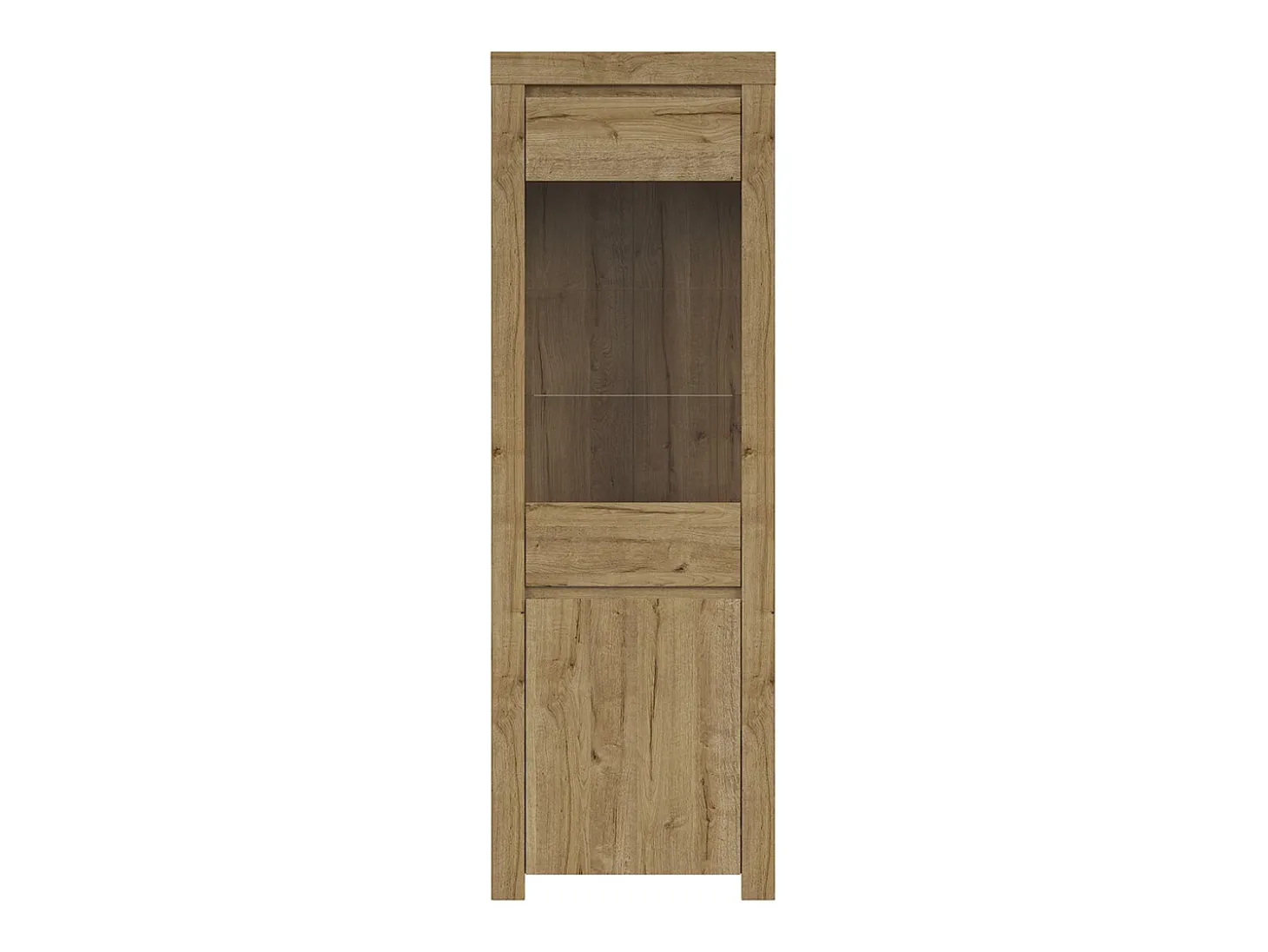 Armário expositor de 2 portas Hella Wood