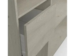 Armário grande Dcatle, Móveis de quarto, Armário, Armário, 119x40 h183 cm, Carvalho