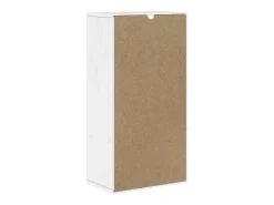 Armário lateral gaveta ODDA 40x24x79 cm pinho de madeira maciça