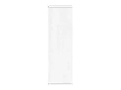 Armário lateral ODDA branco 40x24x79 cm pinho de madeira maciça