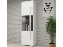 Armário LED Louis Blanc de 1 porta