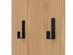 Armário multifuncional para animais de estimação, 160 cm, com comedouro, cama, espaço de armazenamento e ganchos.