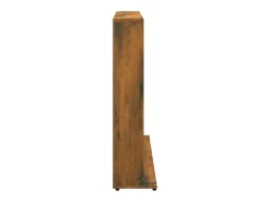 Armário p/ CD 100x23x89,5 cm derivados madeira carvalho fumado