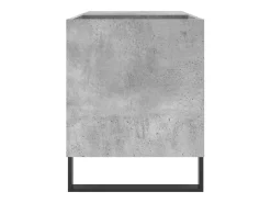 Armário p/ discos 85x38x48 cm deriv. madeira cinzento-cimento