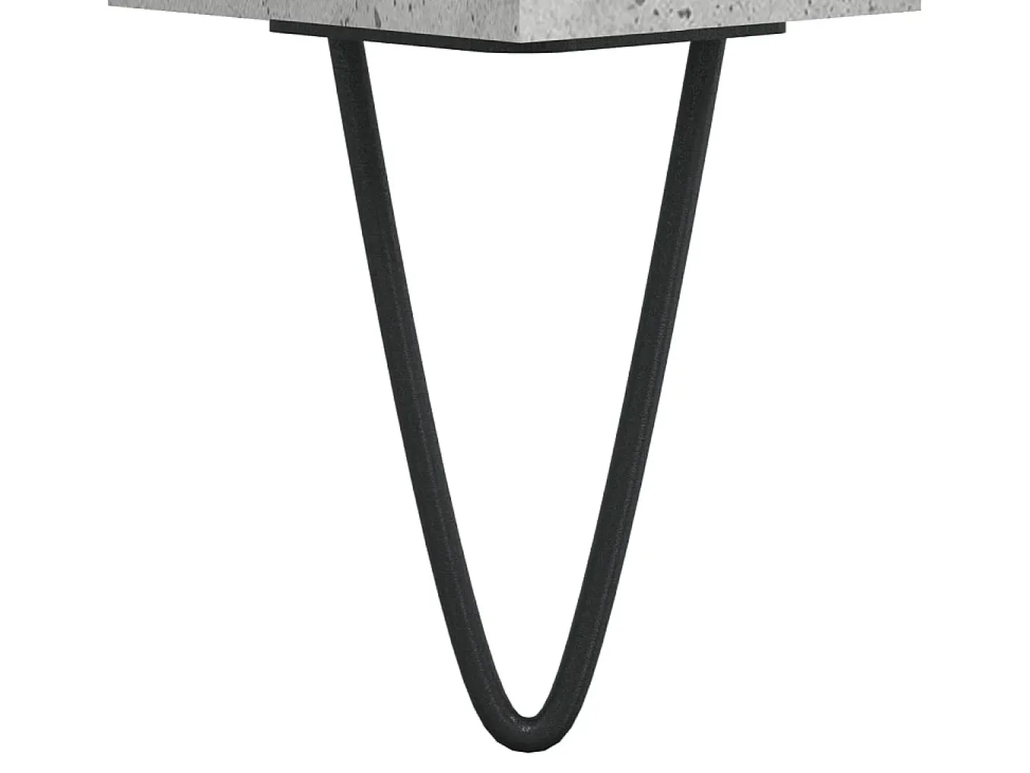 Armário p/ discos 84,5x38x89 cm derivados madeira cinza-cimento