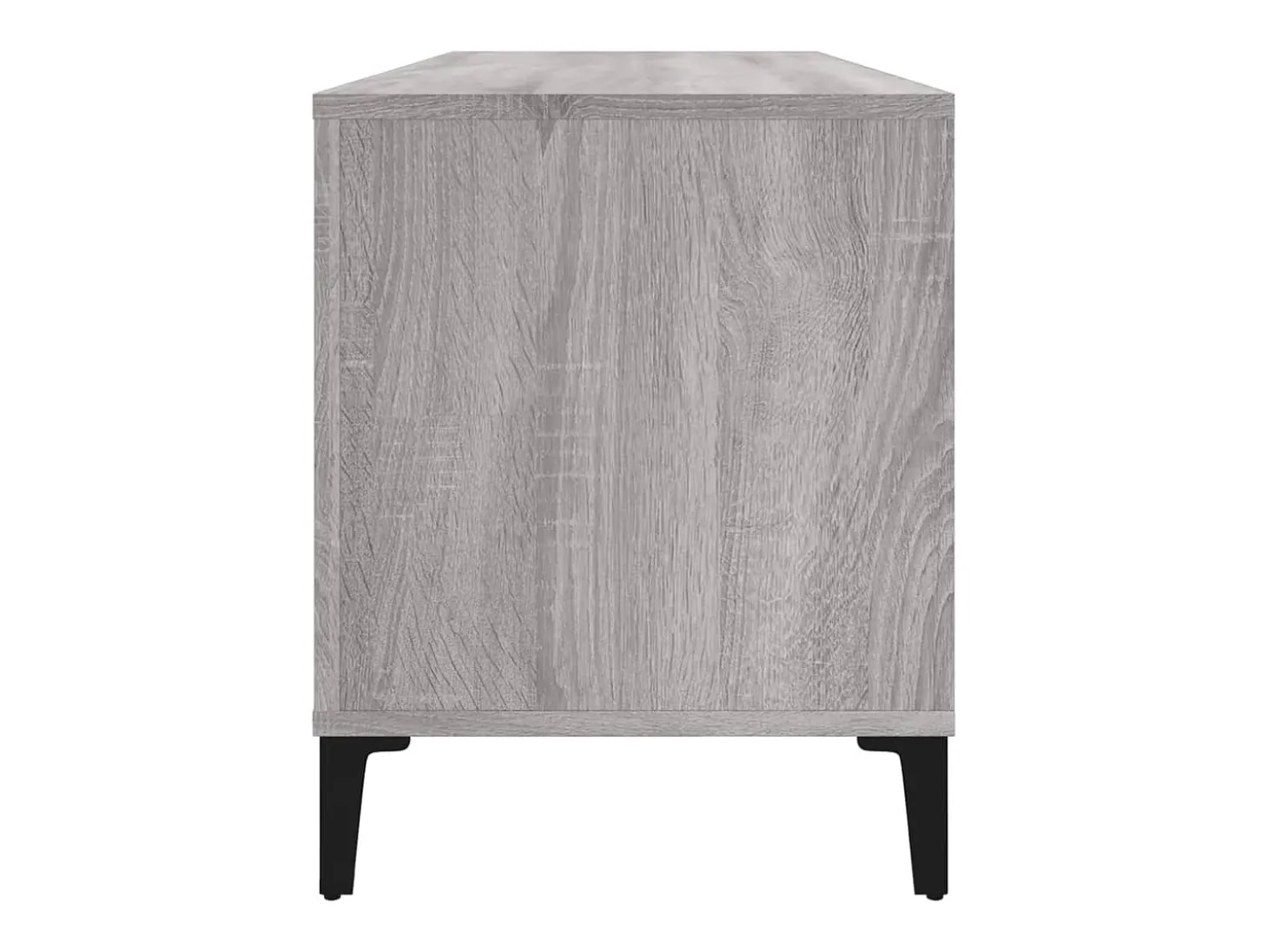 Armário p/ discos 100x38x48cm derivados madeira cinzento sonoma