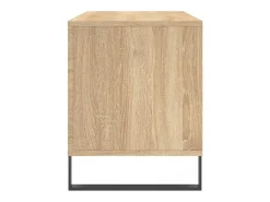 Armário p/ discos 100x38x48cm derivados madeira carvalho sonoma