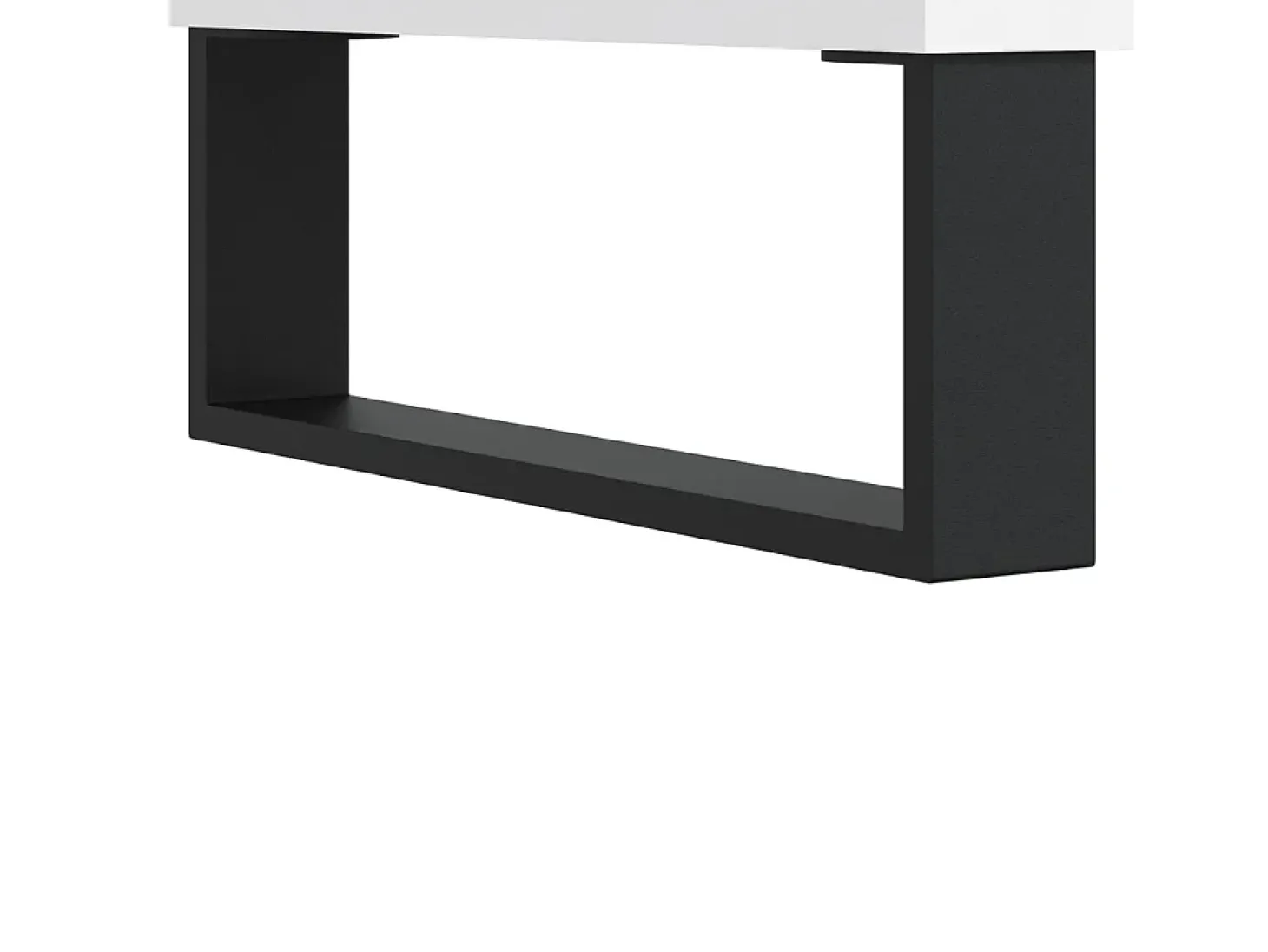 Armário para discos 84,5x38x89 cm derivados de madeira branco