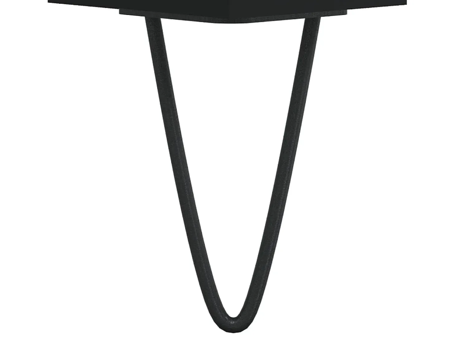 Armário para discos 84,5x38x89 cm derivados de madeira preto