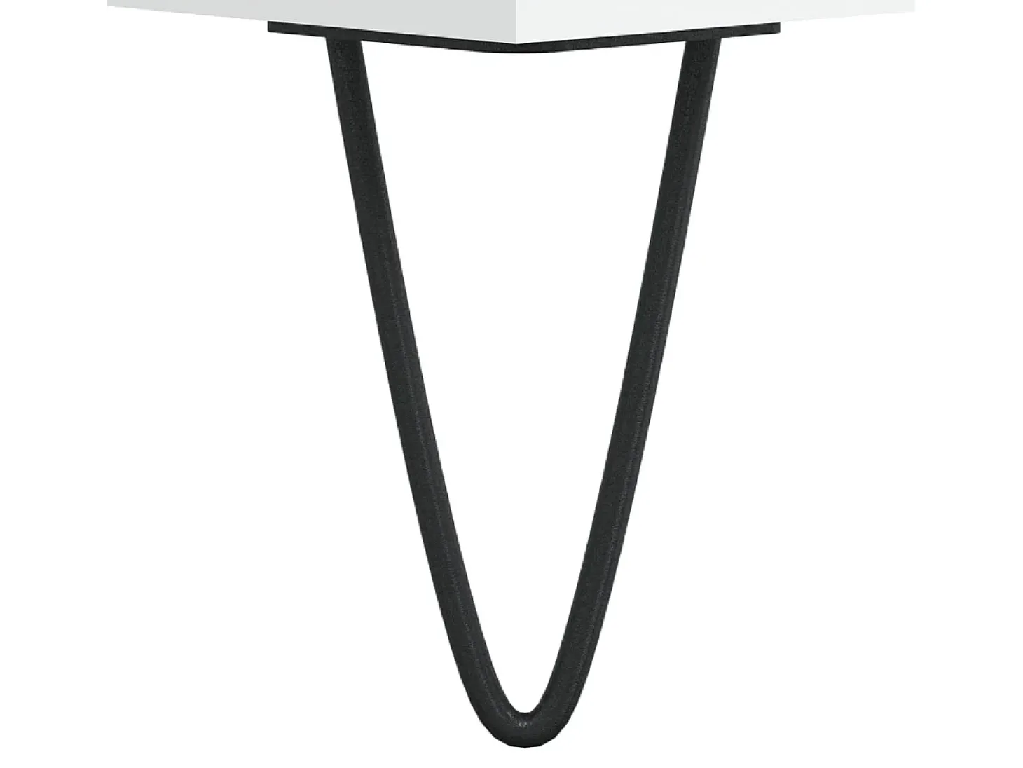Armário para discos 74,5x38x48 cm derivados de madeira branco