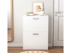 Armário para sapatos branco guarda-roupa estante para sapatos cómoda loft moderna 60 cm