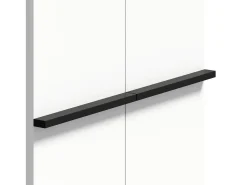 Armário para sapatos branco com 2 portas - prateleiras ajustáveis ​​​​60 × 34,5 x 95 cm