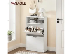 Armário para sapatos 60x24x102 cm branco