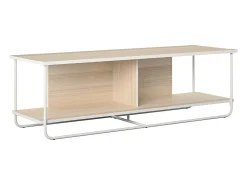 Armário para televisão com 2 gavetas e 1 porta em aglomerado laminado