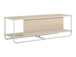 Armário para televisão com 2 gavetas e 1 porta em aglomerado laminado