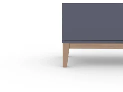 Armário para TV Owen | com 2 compartimentos em laminado branco